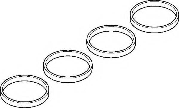 Комплект прокладок, впускний колектор