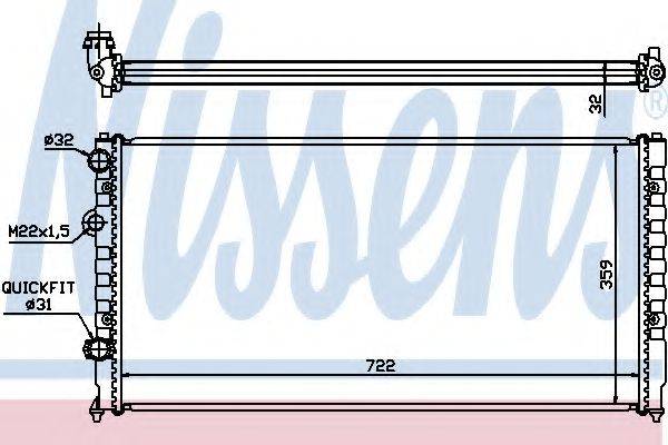 Радіатор, охолодження двигуна