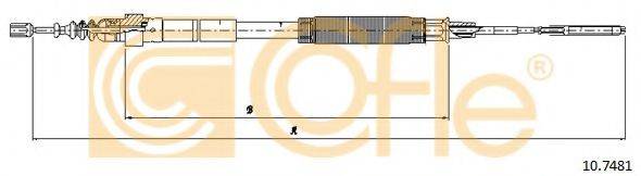 Трос, стоянкова гальмівна система