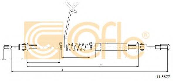 Трос, стоянкова гальмівна система