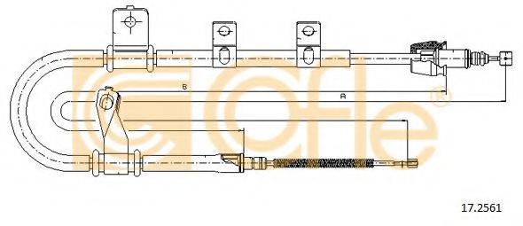Трос, стоянкова гальмівна система