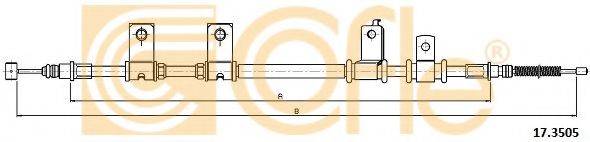 Трос, стоянкова гальмівна система