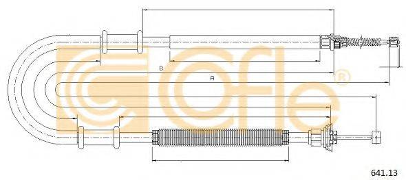 Трос, стоянкова гальмівна система