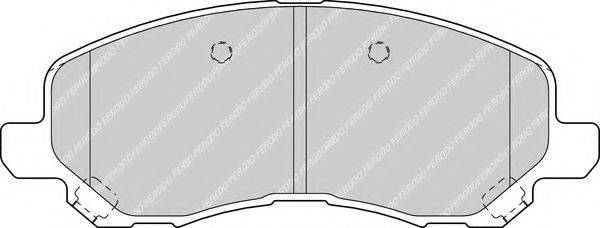 Комплект гальмівних колодок, дискове гальмо