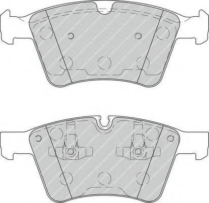 Комплект гальмівних колодок, дискове гальмо