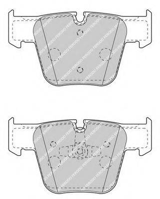 Комплект гальмівних колодок, дискове гальмо
